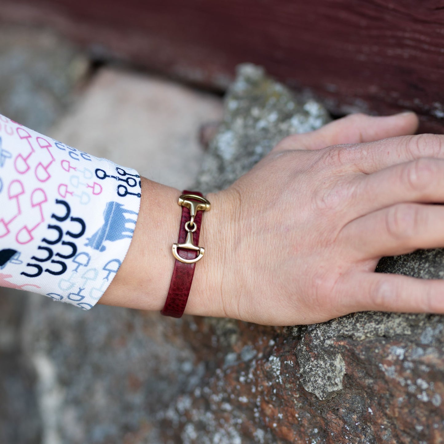 Wristband Ulrica, brass