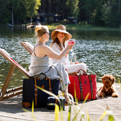 Olkalaukku Peppi, punainen