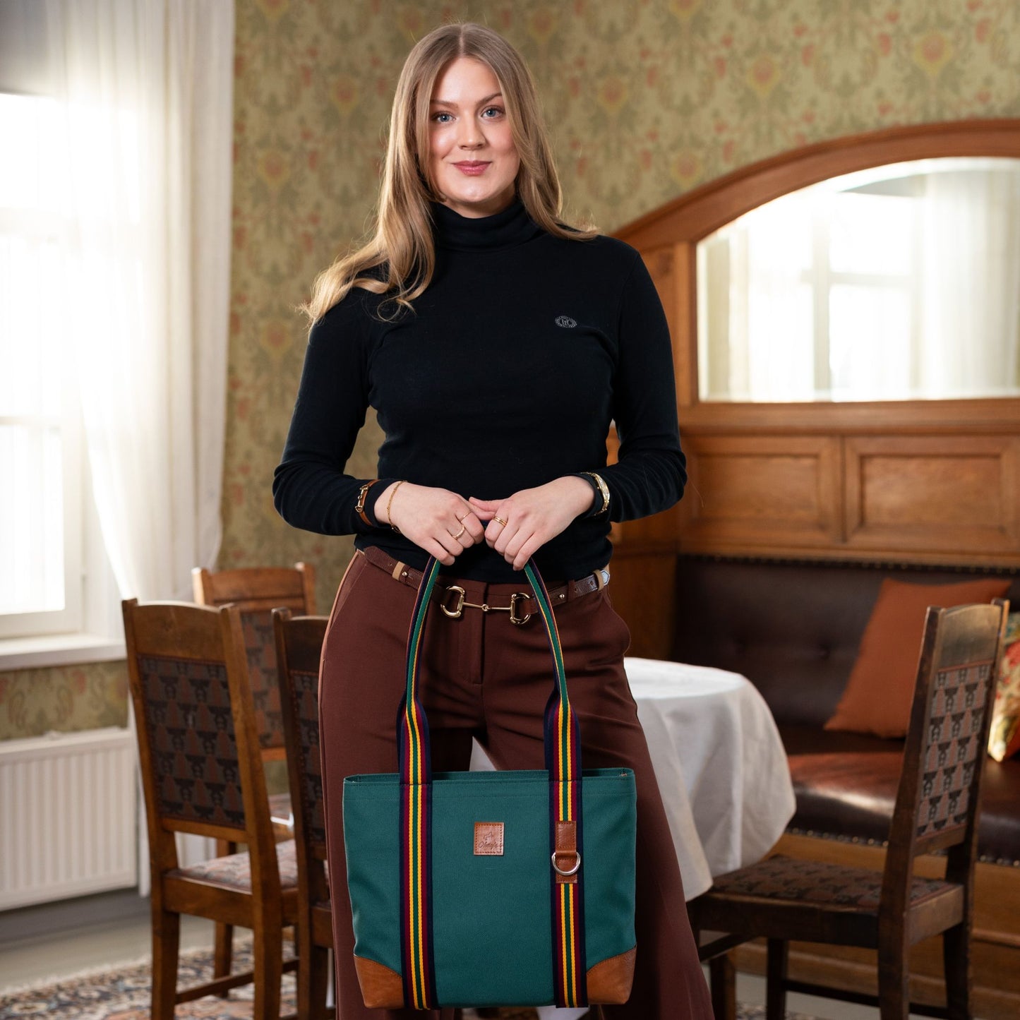 Olkalaukku Inka, omasta loimesta