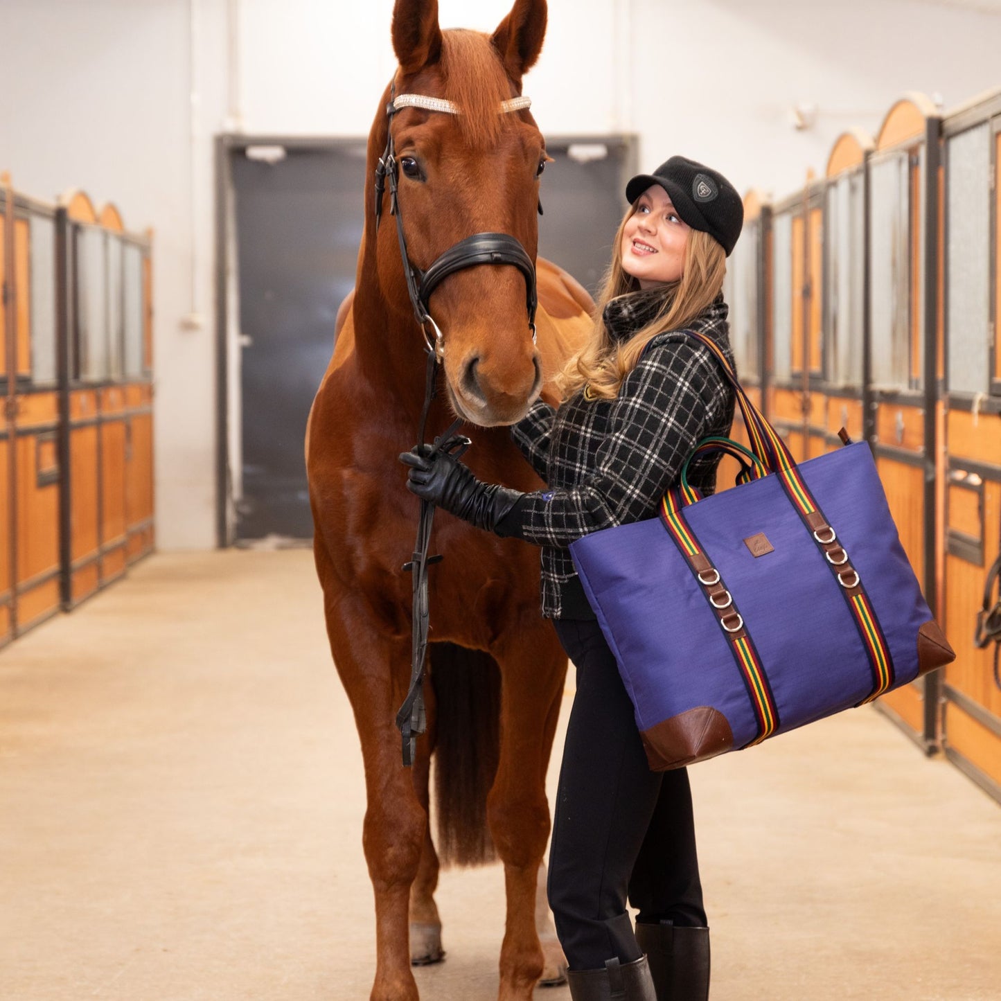 Olkalaukku Peppi, sininen