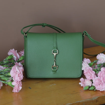 Shoulder bag Iiris, green