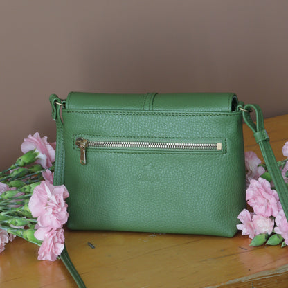 Shoulder bag Iiris, green