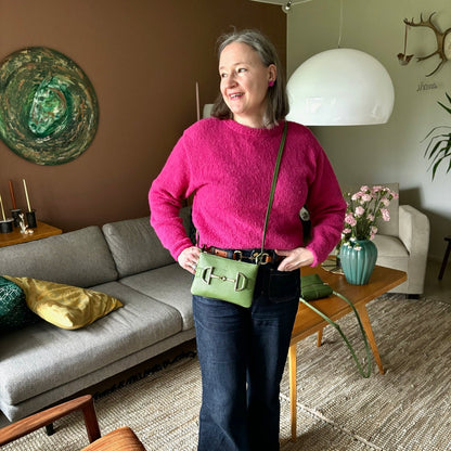 Shoulder bag Arla, green