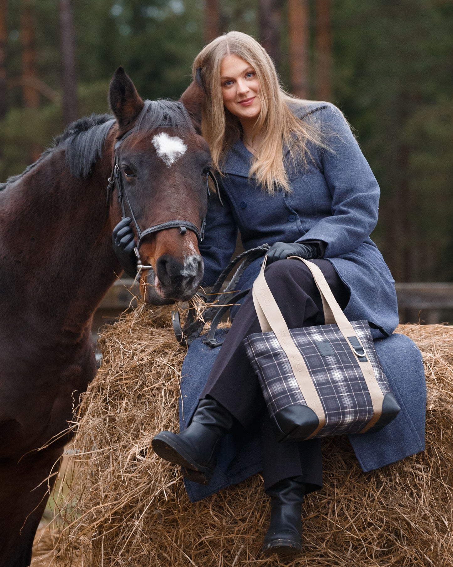 Olkalaukku Inka, omasta loimesta